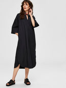 Carlotta Midi Dress - Black