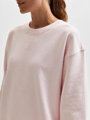 Stasie Sweatshirt - Chalk Pink
