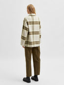 Nikita Check Shirt Jacket - Sandshell