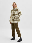 Nikita Check Shirt Jacket - Sandshell