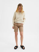 Fibi Long Sleeve Round Neck Jumper - Birch