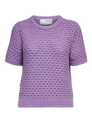 Sisley Short Sleeve Knit - African Violet