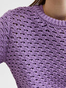 Sisley Short Sleeve Knit - African Violet