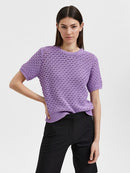 Sisley Short Sleeve Knit - African Violet