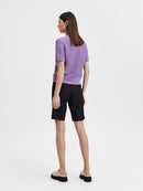 Sisley Short Sleeve Knit - African Violet