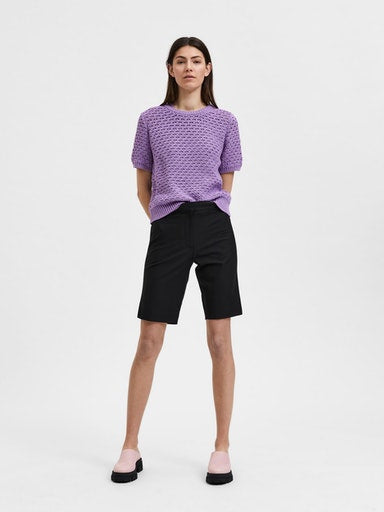 Sisley Short Sleeve Knit - African Violet