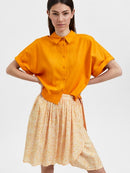 Gulia Cropped Shirt - Iceland Poppy