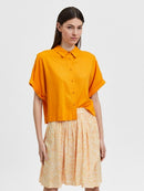 Gulia Cropped Shirt - Iceland Poppy