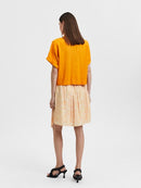 Gulia Cropped Shirt - Iceland Poppy