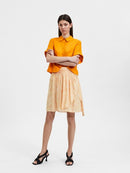 Gulia Cropped Shirt - Iceland Poppy