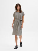 Ivy Bat Sleeve Dress - Sandshell