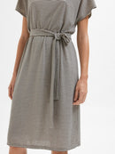 Ivy Bat Sleeve Dress - Sandshell