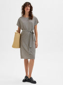 Ivy Bat Sleeve Dress - Sandshell
