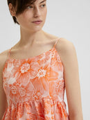 Selma Midi Dress - Iceland Poppy