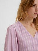 Helina Short Sleeve Top - African Violet