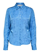 Blue Print Shirt - Ultramarine