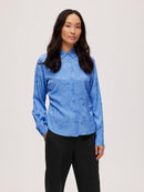 Blue Print Shirt - Ultramarine