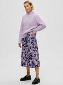 Aronia AOP Shirt Dress - Orchid Petal Print