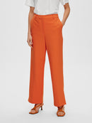 Myla Straight Trouser - Orangeade