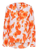 Nicolette 3/4 Top - Orangeade