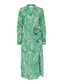 Sirine Wrap Dress - Absinthe Green