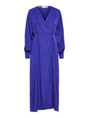 Abienne Wrap Dress - Royal Blue