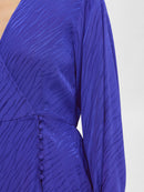 Abienne Wrap Dress - Royal Blue