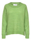 Lulu Round Neck Jumper - Greenery