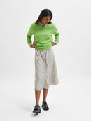 Lulu Round Neck Jumper - Greenery