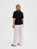 Manda Short Sleeve Printed T-Shirt - Black