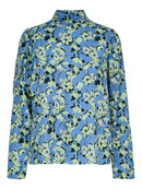 Jana AOP Blouse - Ultramarine Print