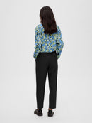 Jana AOP Blouse - Ultramarine Print