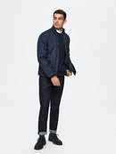 Dylan Quilted Jacket - Sky Captain