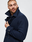 Sustainable Iconics Overcoat - Sky Captain