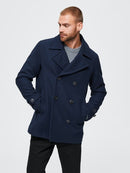Sustainable Iconics Overcoat - Sky Captain