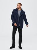 Sustainable Iconics Overcoat - Sky Captain