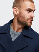 Sustainable Iconics Overcoat - Sky Captain