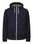 Baker Hooded Jacket - Dark Sapphire