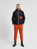 Baker Hooded Jacket - Dark Sapphire