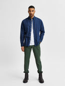 Flannel Long Sleeve Shirt - Moonlit Ocean