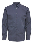 Michigan Slim Shirt - Navy Blazer