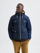 Baker Padded Jacket - Sky Captain