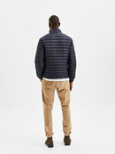 Plastic Padded Jacket - Sky Captain