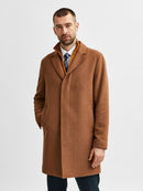 Hagen Wool Coat - Camel