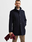 Morrison Wool Coat - Dark Sapphire