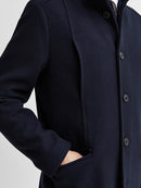 Morrison Wool Coat - Dark Sapphire