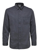 Rick Denim Shirt - Light Grey