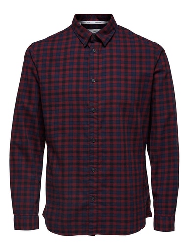 Isac Check Shirt - Port Royale