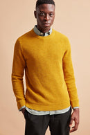 Vince Bubble Round Neck Jumper - Chai Tea Buckthorn