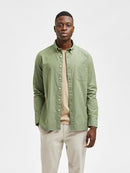 Organic Cotton Regular Fit Shirt - Winter Moss